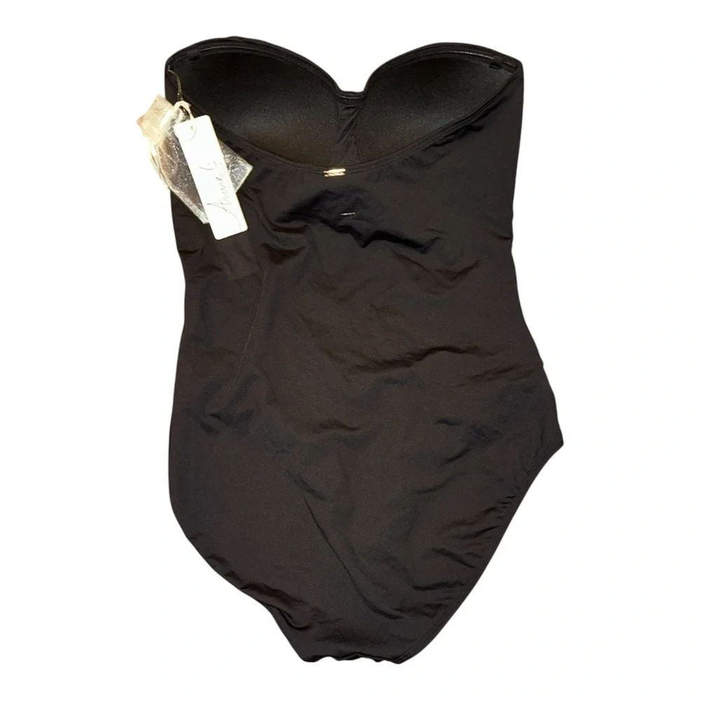 Anne Cole Women's Twist Front Shirred One
Piece Swimsuit Size 14 - Picture 9 of 15